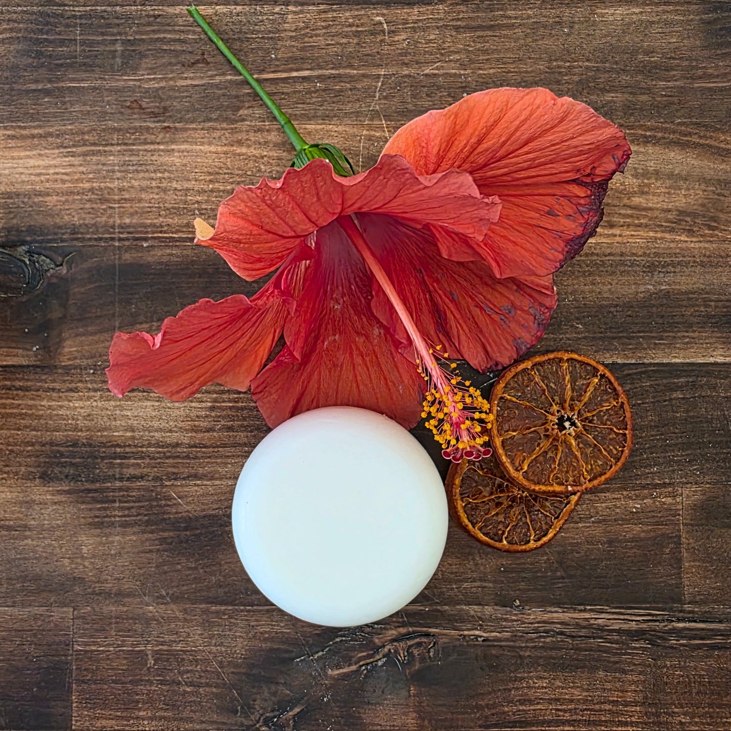 Orange-Hibiscus Conditioner Bar