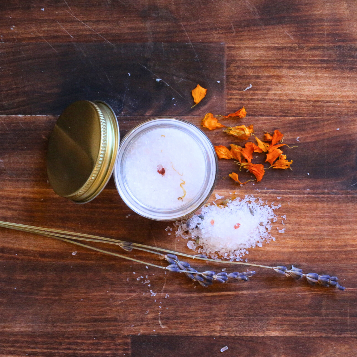 Lavender-Eucalyptus Botanical Bath Salts