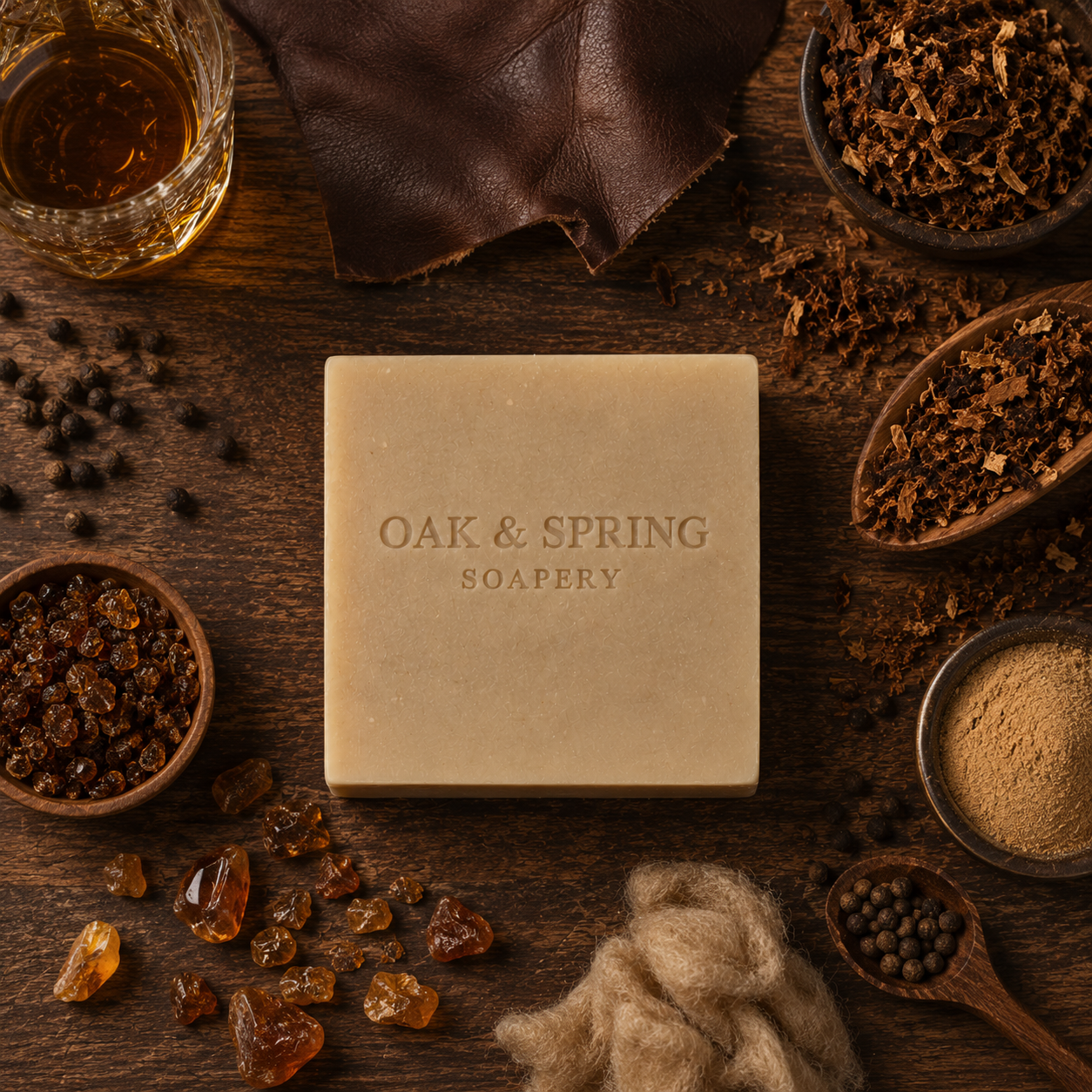 Black Saddle Fragrance Oil Soap