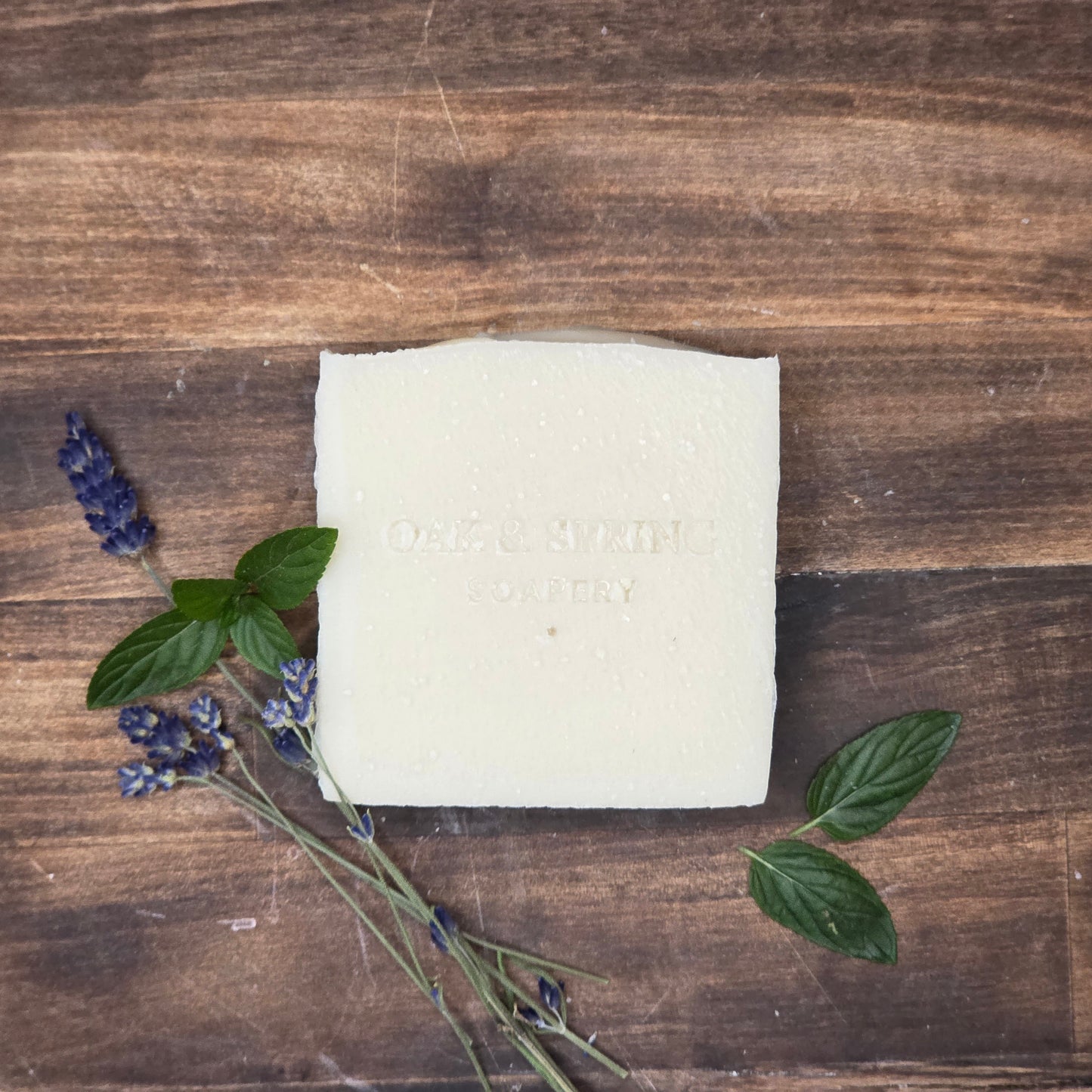 Lavender-Peppermint Essential Oil Soap