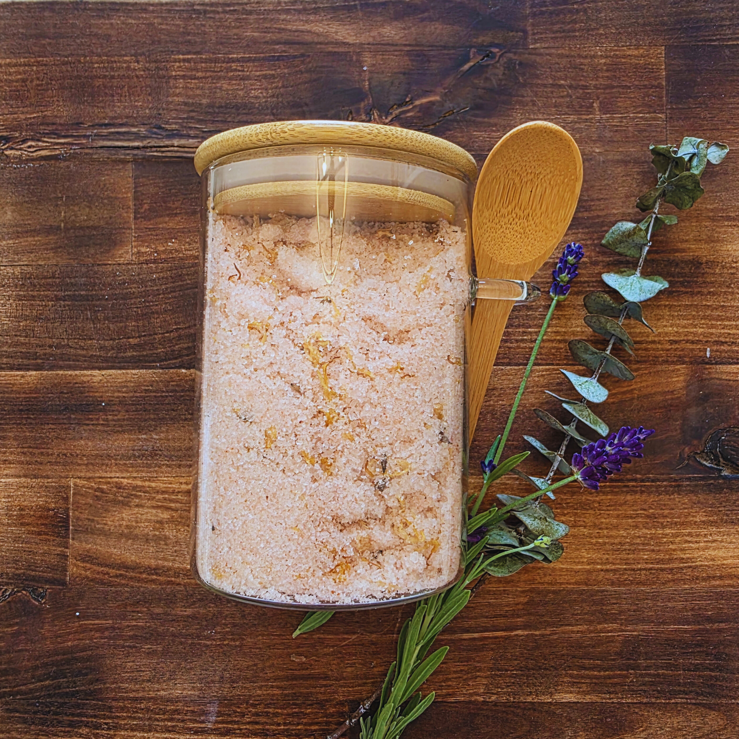 Lavender-Eucalyptus Botanical Bath Salts