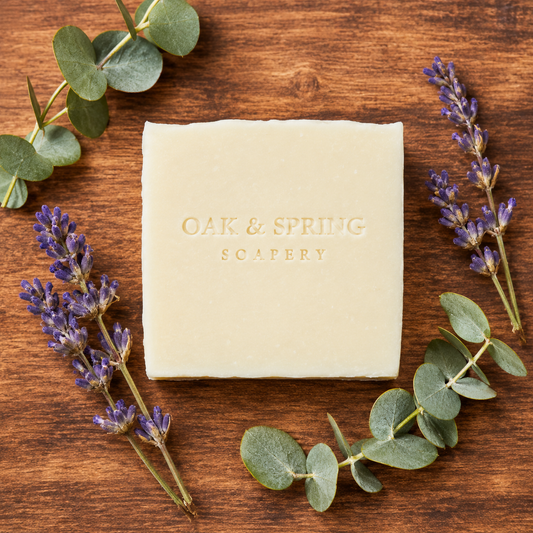 Lavender-Eucalyptus Essential Oil Soap