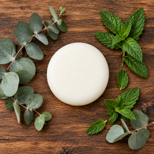 Peppermint-Eucalyptus Shampoo Bar