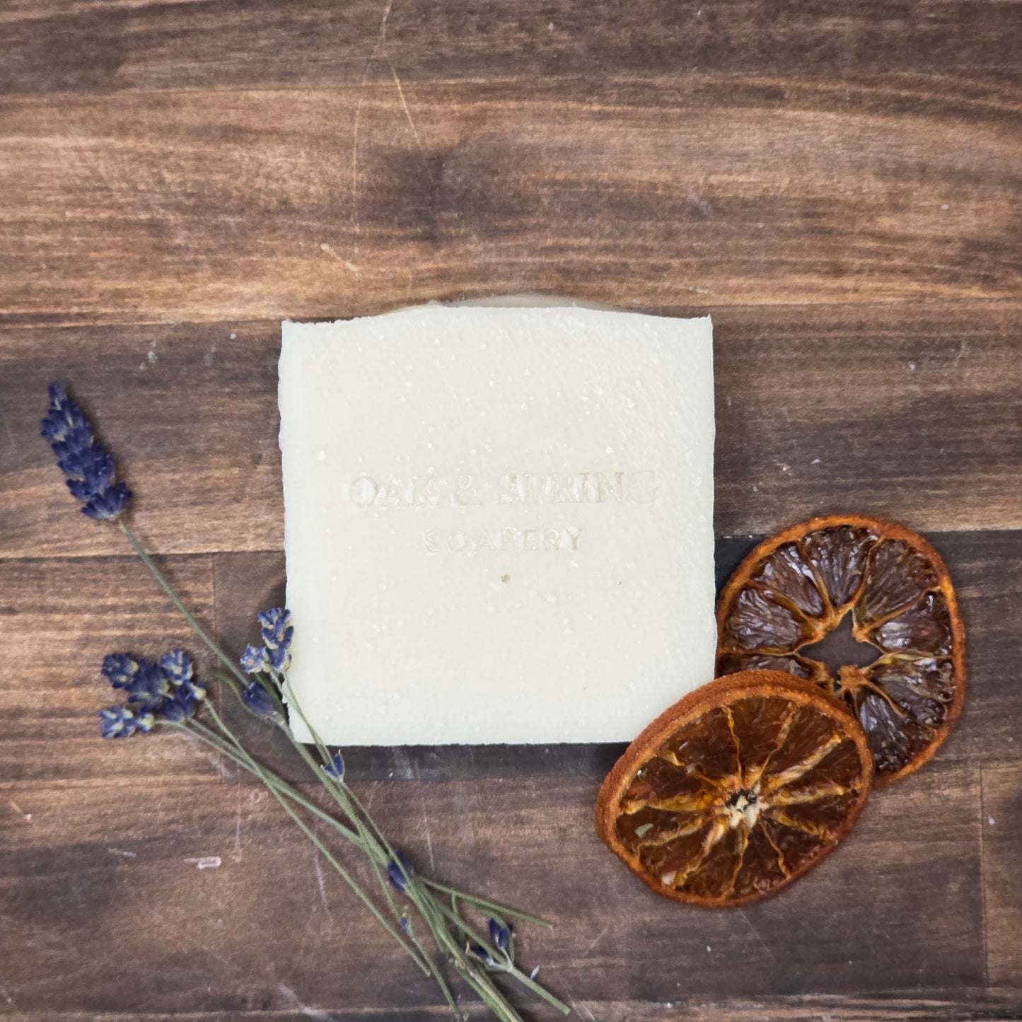 Lavender-Orange Essential Oil Soap
